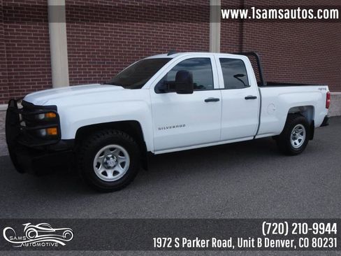 Used 2015 Chevrolet Silverado 1500 W/T w/ Trailering Package AWD/4WD image 1