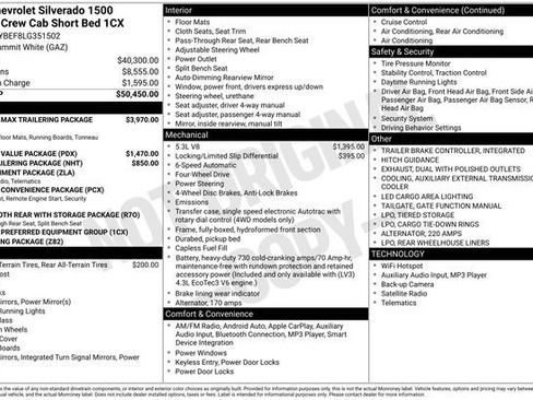 Used 2020 Chevrolet Silverado 1500 Custom w/ Custom Max Trailering Package image 4