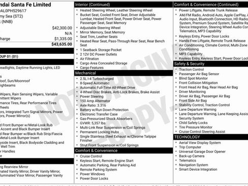 Used 2023 Hyundai Santa Fe Limited image 5