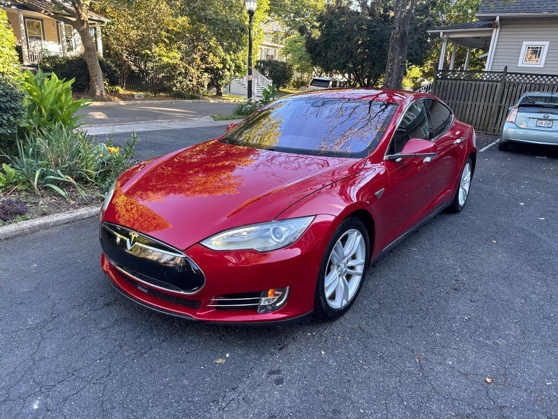 Used 2015 Tesla Model S 70D AWD/4WD image 4
