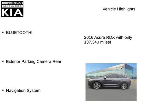 Used 2016 Acura RDX AWD w/ Advance Package image 7