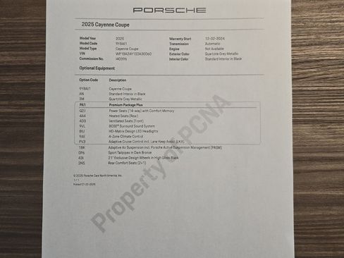 Certified 2025 Porsche Cayenne Coupe image 29