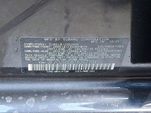 New 2026 Subaru Crosstrek 2.5i Sport image 17