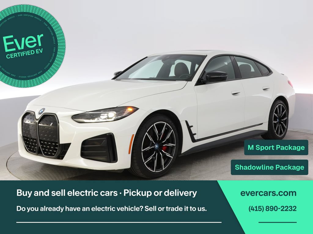 Used 2023 BMW i4 eDrive40 w/ M Sport Package RWD image 1