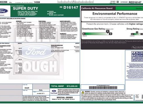 Used 2024 Ford F250 Lariat w/ Chrome Package AWD/4WD image 39