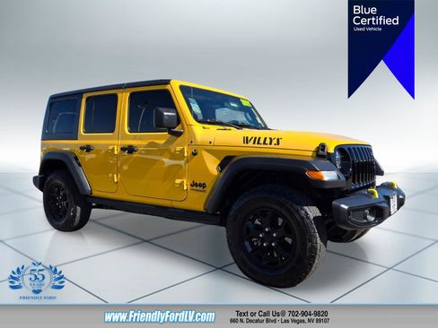 Used 2021 Jeep Wrangler Unlimited Sport AWD/4WD image 1