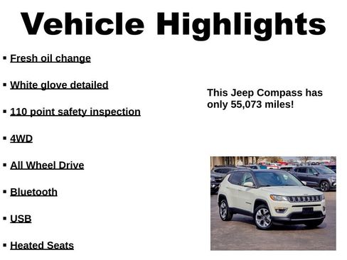 Used 2018 Jeep Compass Limited w/ Navigation Group image 35