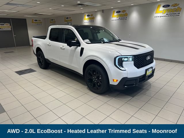 Used 2025 Ford Maverick Lariat w/ Black Appearance Package AWD/4WD 360° Tour
