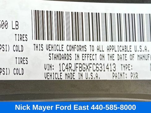 Used 2015 Jeep Grand Cherokee Limited w/ Luxury Group II image 38