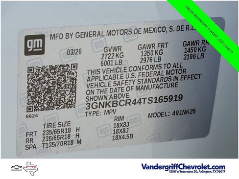 New 2026 Chevrolet Blazer LT w/ Convenience Package FWD image 21