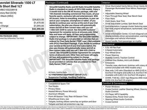 Used 2014 Chevrolet Silverado 1500 LT w/ Trailering Package image 20