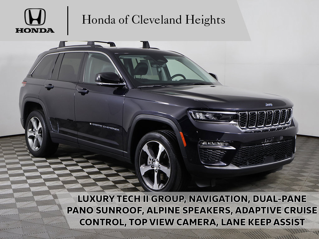 Used 2022 Jeep Grand Cherokee Limited 4xe w/ Luxury Tech Group II AWD/4WD 360° Tour