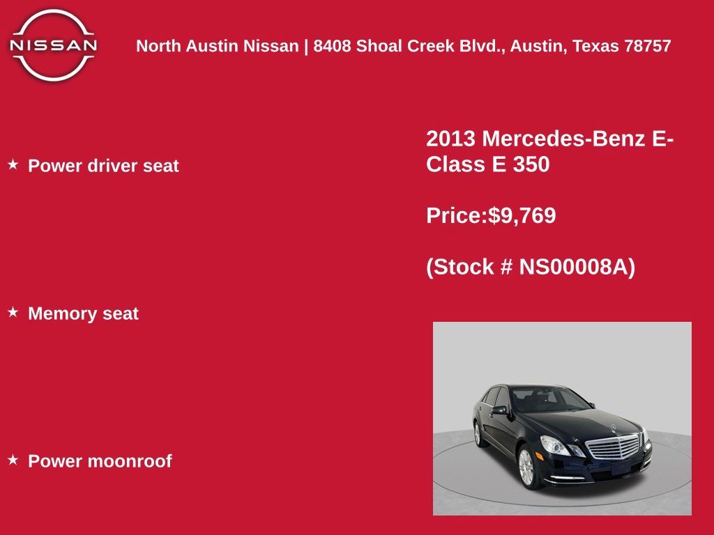 Used 2013 Mercedes-Benz E 350 4MATIC Sedan image 11