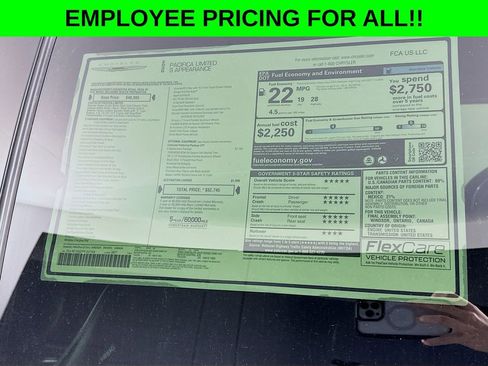 New 2026 Chrysler Pacifica Limited w/ S Appearance Package image 10