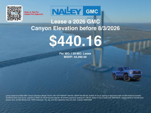 New 2026 GMC Canyon Elevation w/ Convenience Package RWD image 3