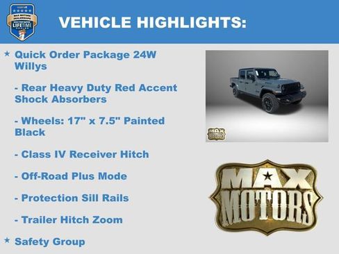 New 2025 Jeep Gladiator Sport AWD/4WD image 28