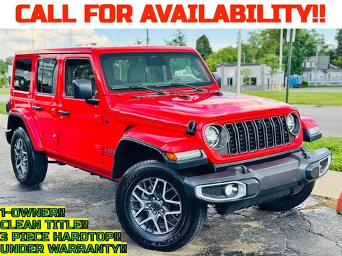 Used 2026 Jeep Wrangler Unlimited Sahara AWD/4WD image 1