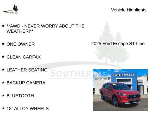 Used 2025 Ford Escape ST-Line AWD/4WD image 7