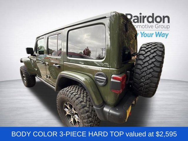 Used 2021 Jeep Wrangler Unlimited Rubicon AWD/4WD image 2