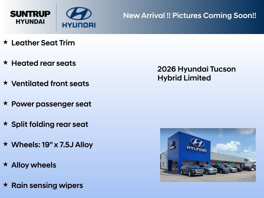 New 2026 Hyundai Tucson Limited AWD/4WD image 4