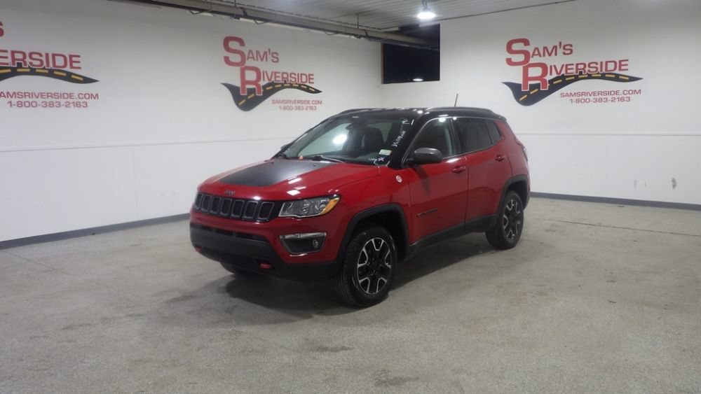 Used 2021 Jeep Compass Trailhawk AWD/4WD image 1