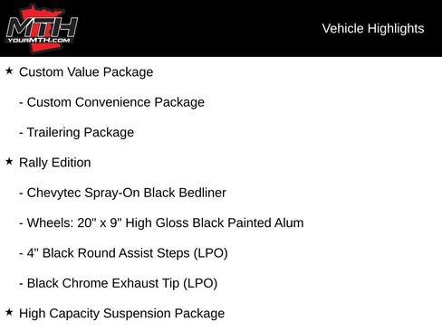 Used 2024 Chevrolet Silverado 1500 Custom w/ Rally Edition AWD/4WD image 19