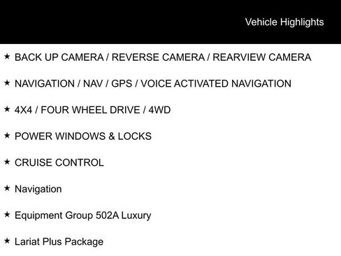 Used 2014 Ford F150 Lariat w/ Equipment Group 502A Luxury image 4