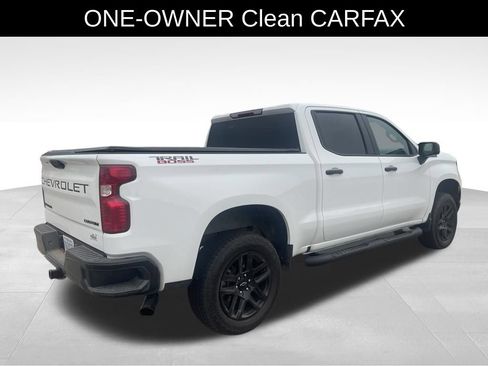 Used 2025 Chevrolet Silverado 1500 Custom Trail Boss w/ Turbomax Blackout Package AWD/4WD image 7