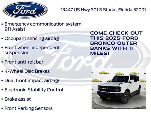 New 2025 Ford Bronco Outer Banks image 30
