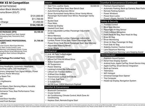 New 2026 BMW X5 M Competition w/ Executive Package image 11