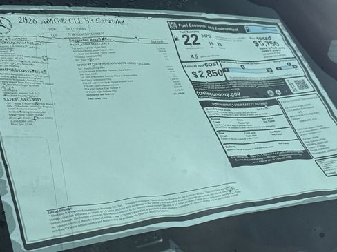 New 2026 Mercedes-Benz CLE 53 AMG 4MATIC Cabriolet image 31