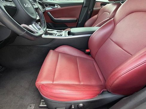 Used 2022 Kia Stinger GT1 w/ Red Interior Color Package RWD image 12