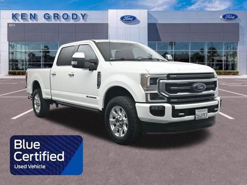 Used 2022 Ford F250 Platinum w/ FX4 Off-Road Package AWD/4WD image 1