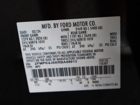 Used 2024 Ford Edge SEL AWD/4WD image 40