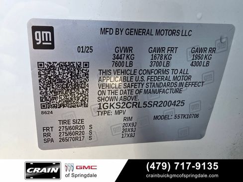 Used 2025 GMC Yukon AT4 AWD/4WD image 33
