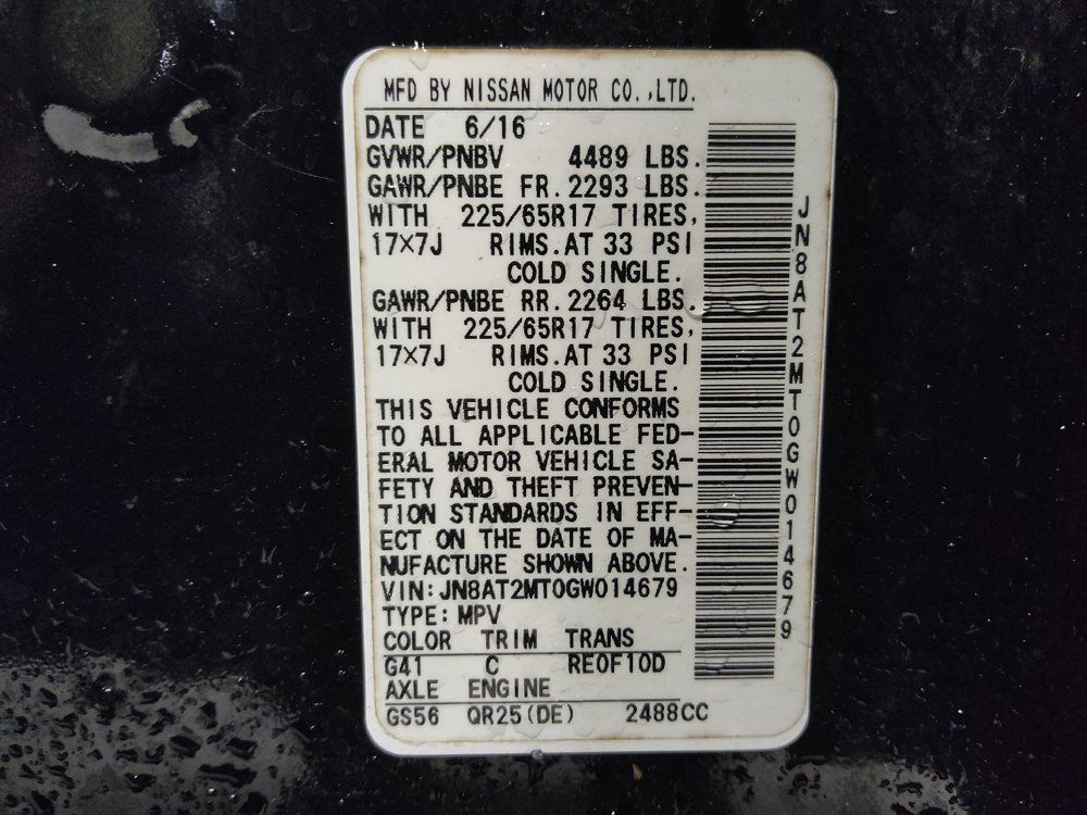 Used 2016 Nissan Rogue S FWD image 33