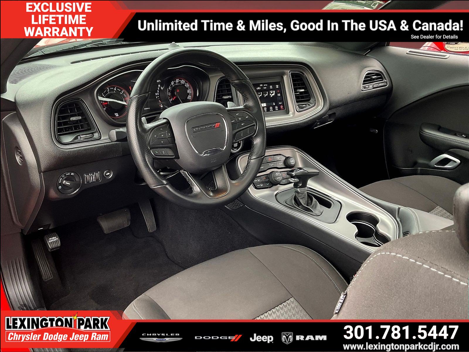 Used 2023 Dodge Challenger R/T w/ Blacktop Package RWD image 16