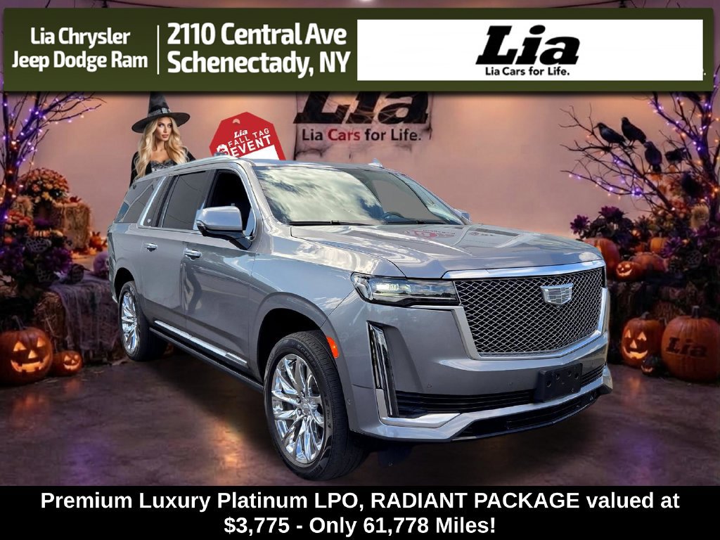 Used 2022 Cadillac Escalade ESV Premium Luxury Platinum w/ LPO, Radiant Package AWD/4WD image 1