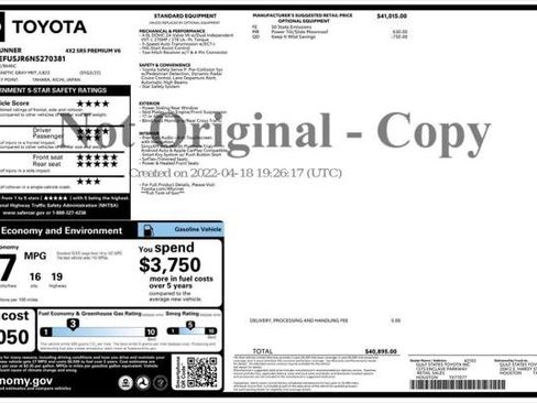 Used 2022 Toyota 4Runner SR5 Premium image 4