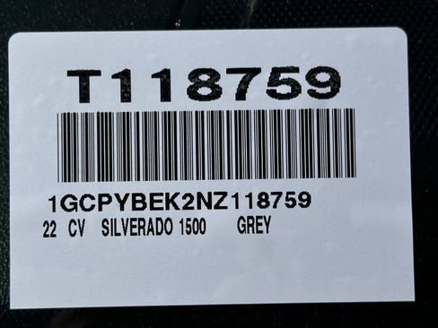 Used 2022 Chevrolet Silverado 1500 Custom image 15