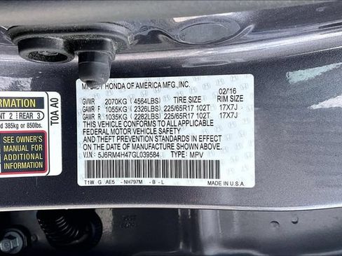 Used 2016 Honda CR-V SE image 16