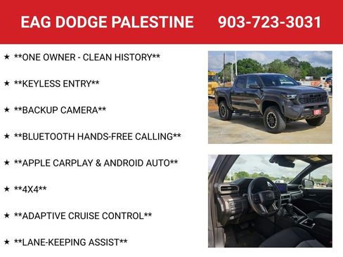 Used 2024 Toyota Tacoma TRD Off-Road AWD/4WD image 4