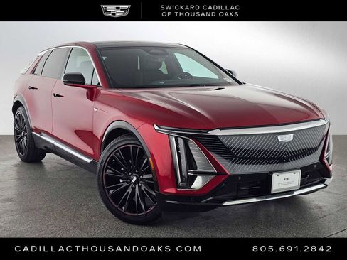 Used 2025 Cadillac Lyriq Luxury w/ LPO, Red Accent Package AWD/4WD image 1