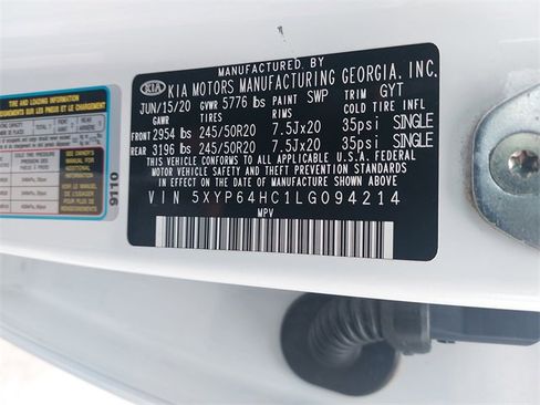 Used 2020 Kia Telluride S image 34