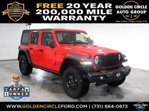 Used 2025 Jeep Wrangler Unlimited Sport S 4xe AWD/4WD image 1