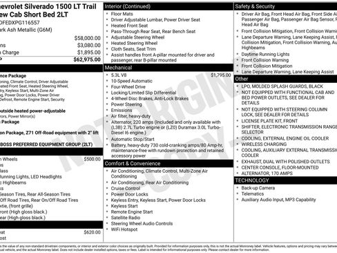 Used 2023 Chevrolet Silverado 1500 LT Trail Boss AWD/4WD image 4