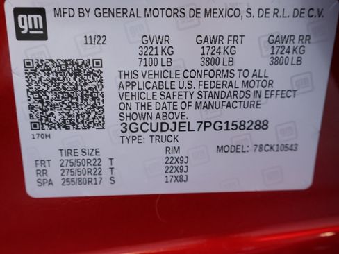 Used 2023 Chevrolet Silverado 1500 High Country w/ High Country Premium Package image 30