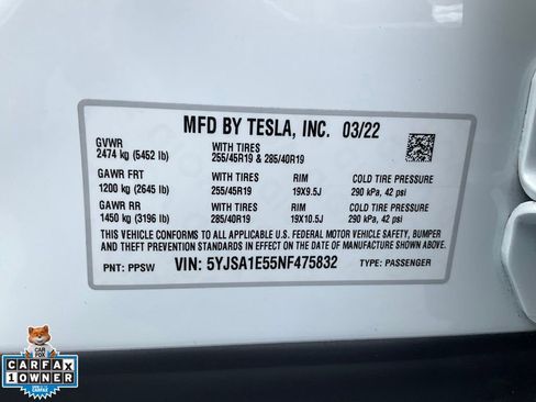 Used 2022 Tesla Model S AWD/4WD image 25