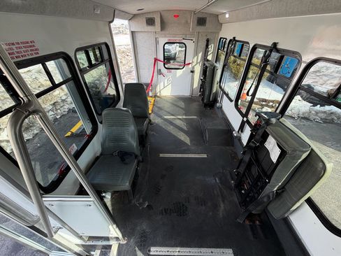 Used 2017 Ford Transit 350 T-350 DRW 138 WB 10360 GVWR w/ Shuttle Bus Prep Package image 34