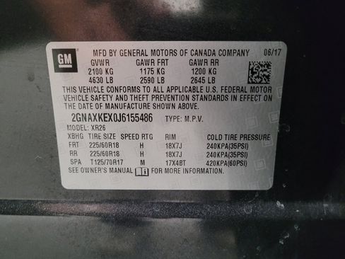 Used 2018 Chevrolet Equinox LT FWD image 33